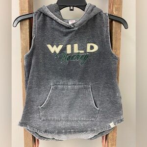 Wild Hockey Sleeveless Hoodie Youth Large